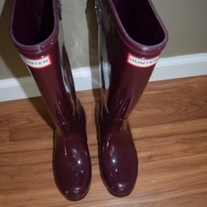 Hunter rain boots